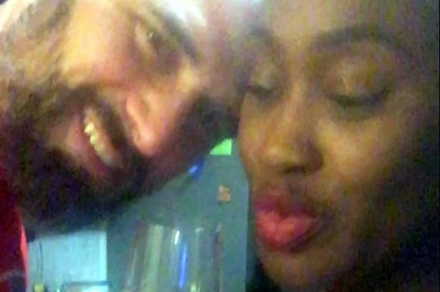 black woman white man