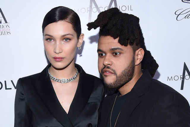 weeknd and bella hadid