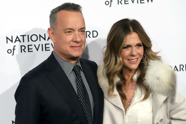 Tom Hanks and Rita Wilson